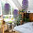 2Pcs Morning Glory Eucalyptus Hanging Flowers-185527267