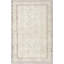 Tapis oriental en laine crème / gris Perrin-428943058