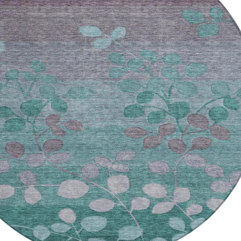 Tapis d'intérieur rond 8 pi