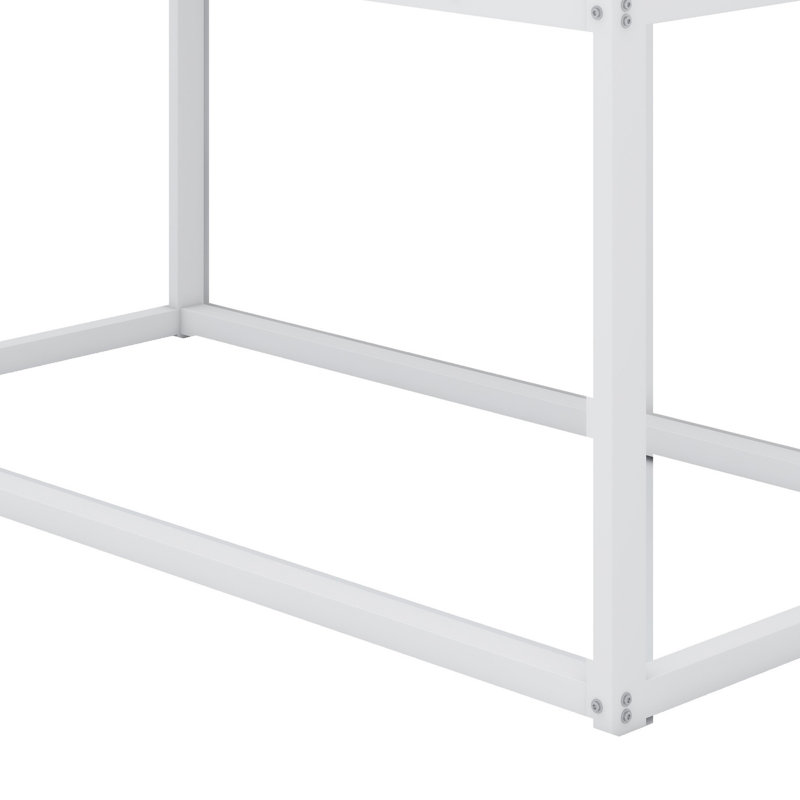 Lit superposé simple au-dessus de simple Poway Kids, Blanc