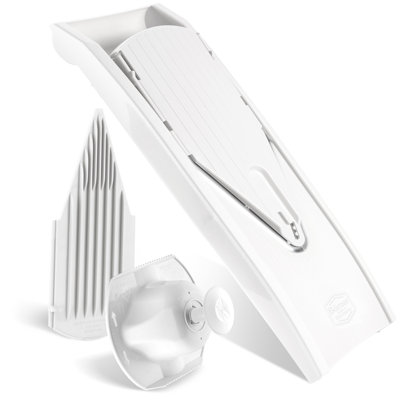 Borner V1-Classic Mandoline, Basic Set, White