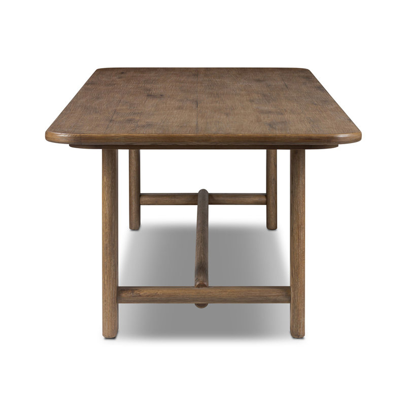 Bramwell Dining Table 118"-Weathered Oak
