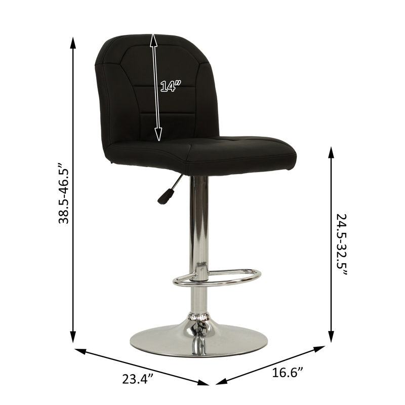 Tabourets de bar, Noir, noir, noir, noir