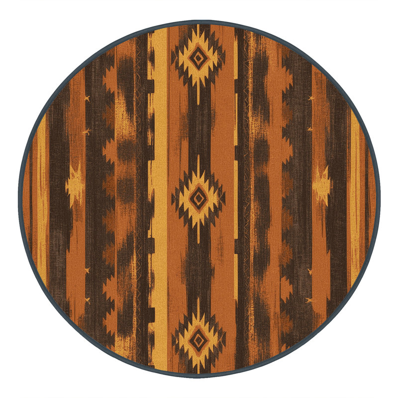 Winding Paths Rug, Round 7'