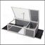 Tortoise House Wooden Turtle Habitat With Removable Top And Tray For Indoors And Outdoors, Grey