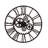 Black Metal Gear Decorative Wall Clock-19708006