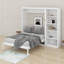 Lit escamotable escamotable avec tablettes, lit escamotable facile à installer-1085608271