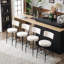 Tabourets de bar rembourrés Modern Teddy-1166911655-1166911658