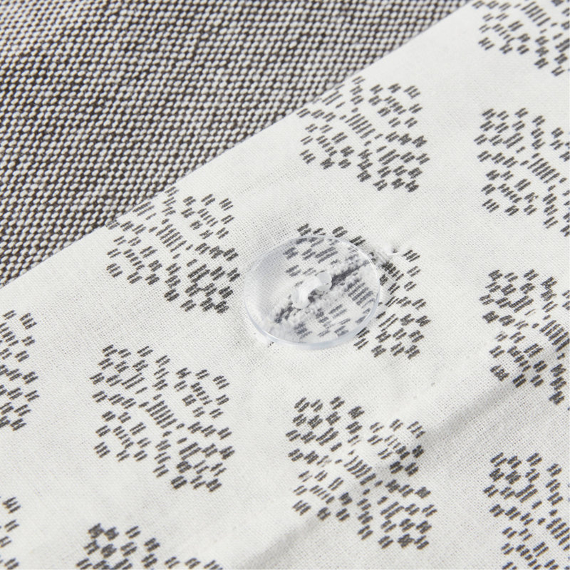 Ensemble complet de housse de couette en jacquard de coton 3 pièces avec conception réversible et certification Oeko-Tex pour le confort et le style