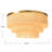 Callun Fabric Flush Mount-991821317