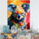 Popart, art mural Koala coloré 2 - Koala