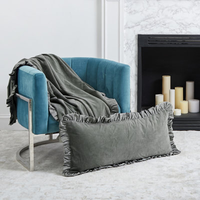 Ishana Silver Sage Throw Pillow