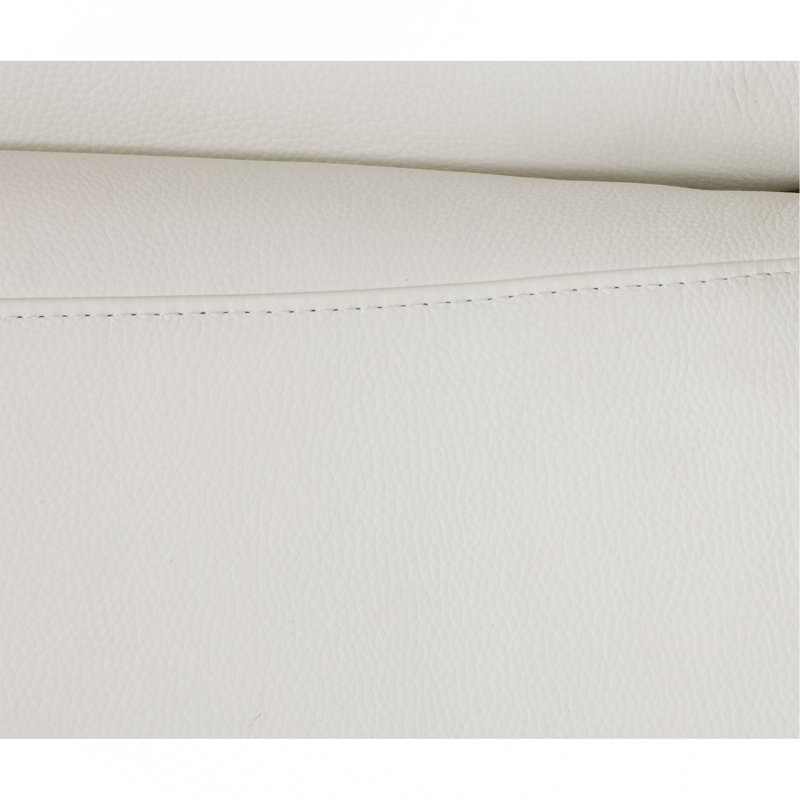 Chaise en cuir fleur, Kaki