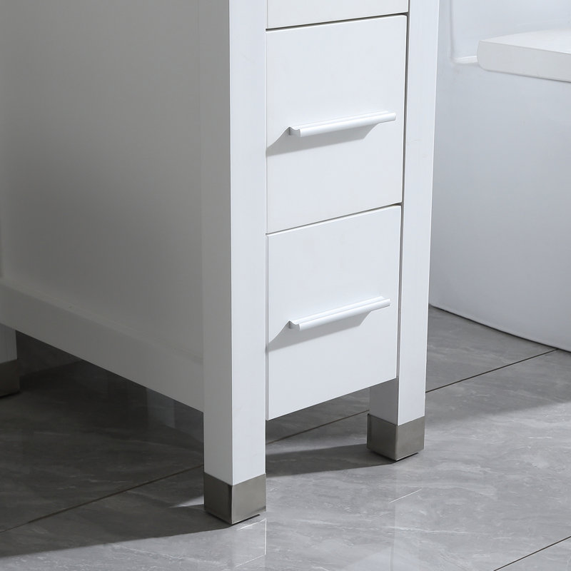 Bathroom Cabinet, White