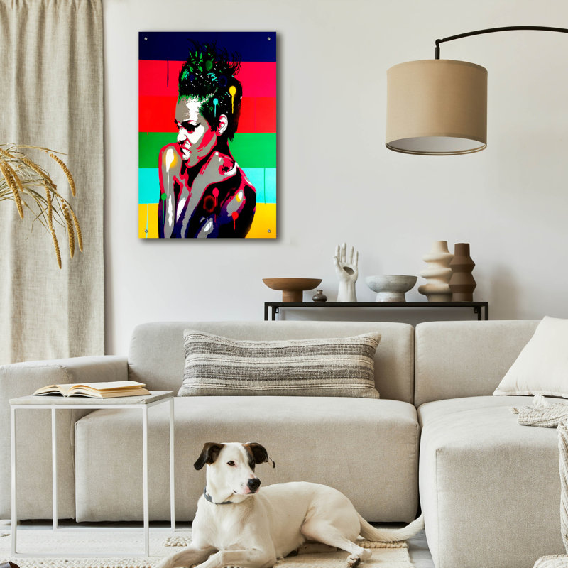 "Afro Punk 1" par Abstract Graffiti, H 36 po x l 24 po x P 0,2 po