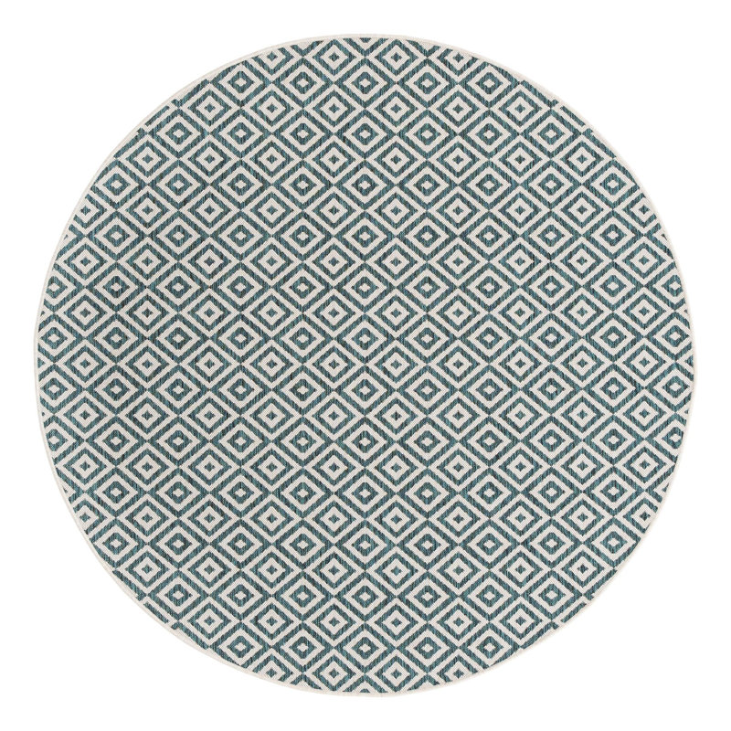 Rufina Costa Rica Indoor/Outdoor Rug, Round 7'1"