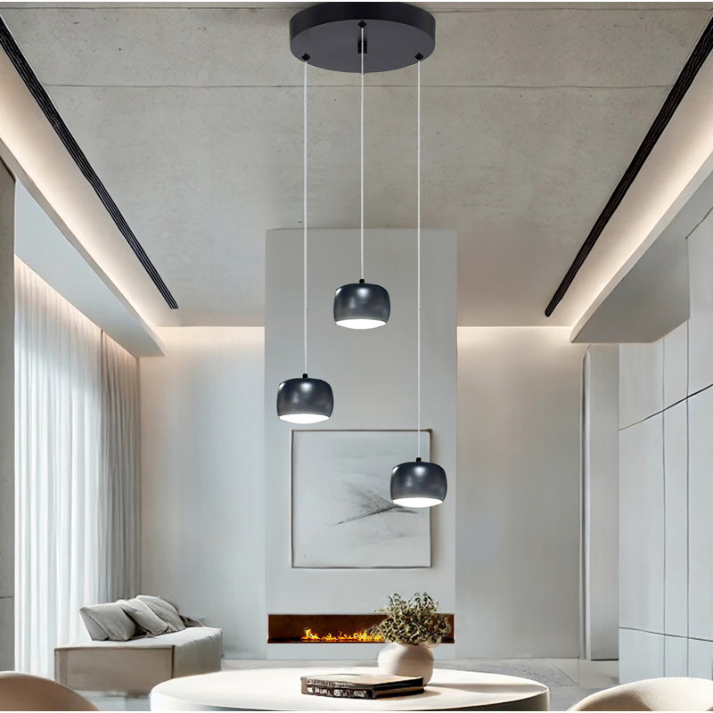3 - Light LED Pendant
