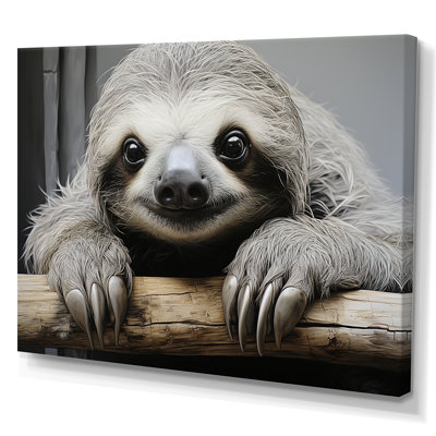 Paresseux doux - impressions sur toile