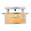 2 - Light Semi Flush Mount
