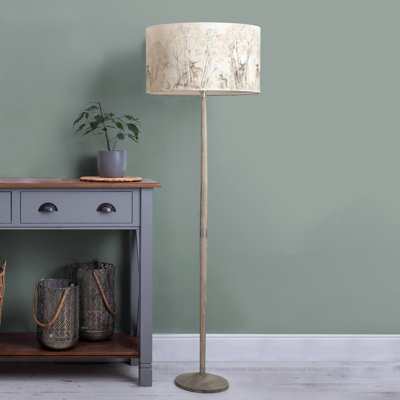164cm Brown Traditional Floor Lamp