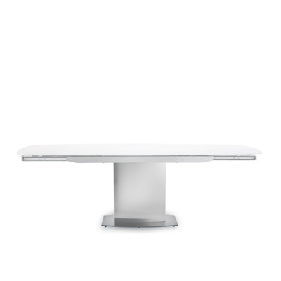 Table d'extension Romeo blanc mat