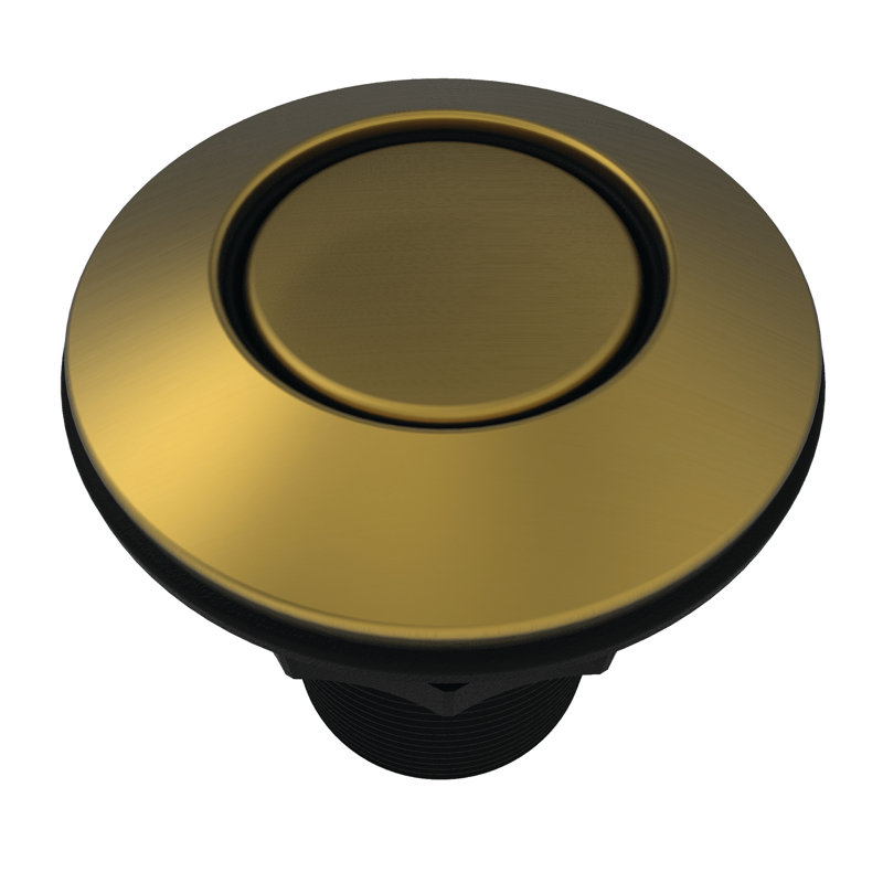 East Linear Air Activated Disposer Switch, Gold