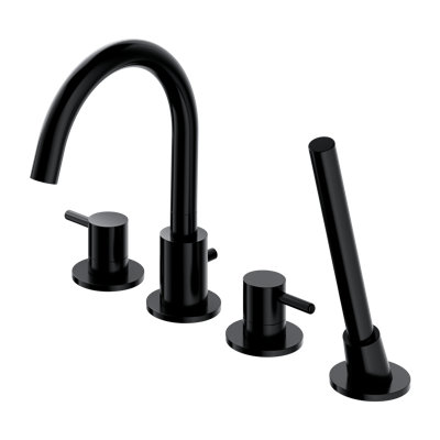 Tercero 1 Handle Deck Bath Shower Mixer Bath Filler with Diverter