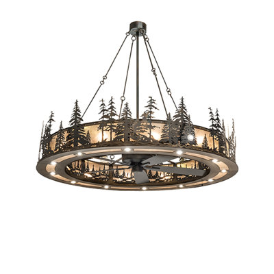 Ventilateur de plafond 30 po avec lumières DEL Janai