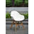 Anautica 6 - Person Wood Patio Dining Set with Rectangular Table