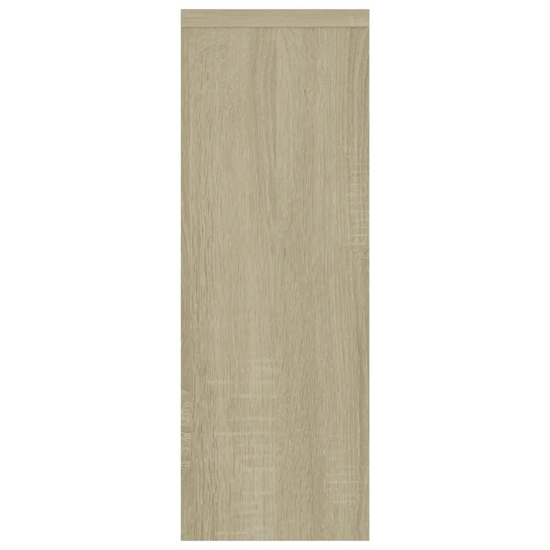 Wall Shelf 45.1x16x45.1 cm Engineered Wood, Sonoma Oak