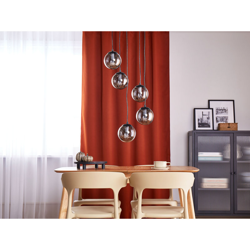 Noel 5 - Light Cluster Pendant, Matte Black, Black