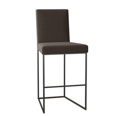 Ian Upholstered Counter Stool with Metal Frame