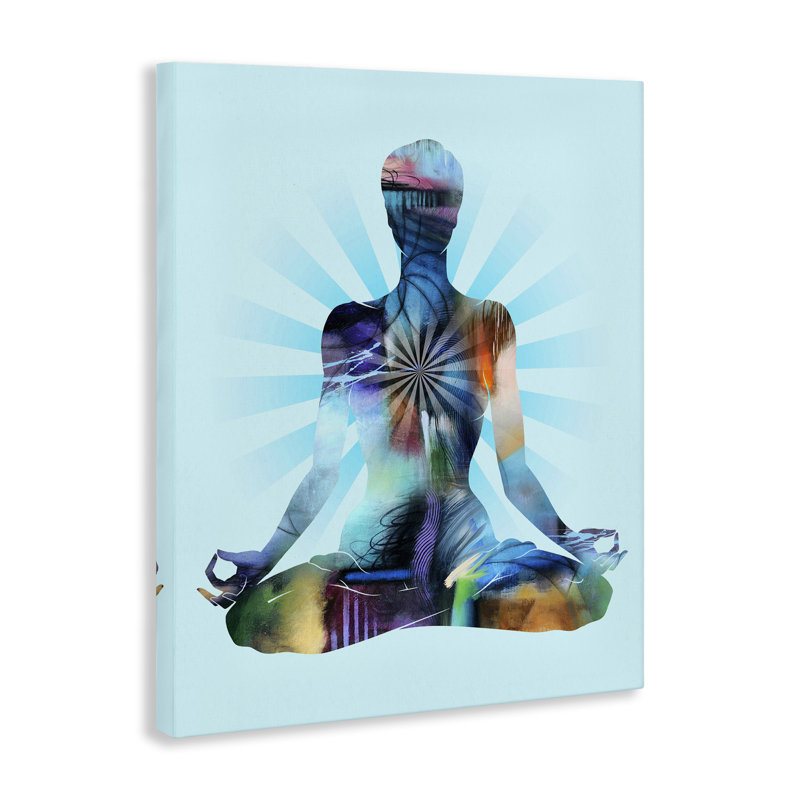 «Zen Meditation Pose» par Tim Parker, H 20 po x l 16 po