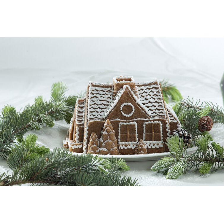 Nordic Ware Bundt® Gingerbread House Fluted Cake Pan & Reviews