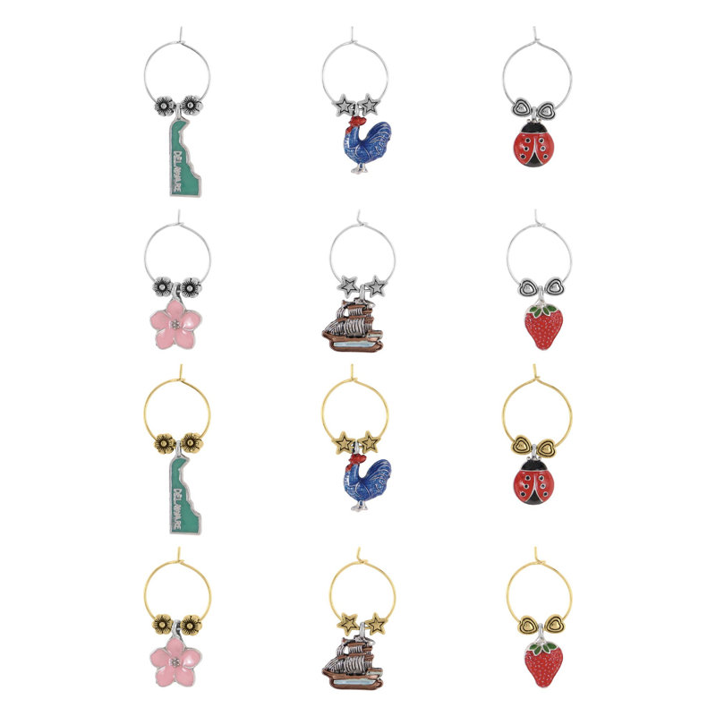 Deserae Wine Charm