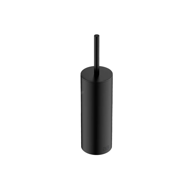 Bathroom Butler Stainless Steel Toilet Brush And Holder, Matte Black