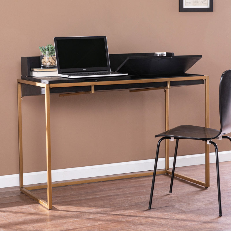 Bureau rabattable avec rangement