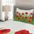 Farmhouse / Country Polyester Floral Coverlet