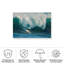 «Riding A Crashing Wave On Canvas» par David H Yang, reproduction-1635820308