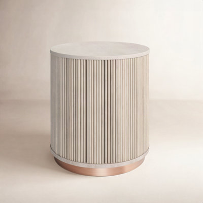 Derbey 18" Mango End Table