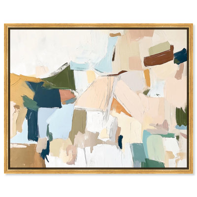 Pastel Mixture Canvas Modern Abstracts par 