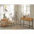Armands Rustic Console Table with 2 Drawers Entryway Hallway Farmhouse Country Style-1587630693