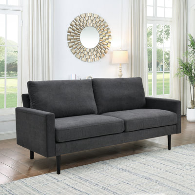 Aimili 3 Seater Velvet Sofa