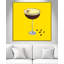 Espresso Martini Buttercup - reproduction carrée jaune par Straker-812687078-812687059