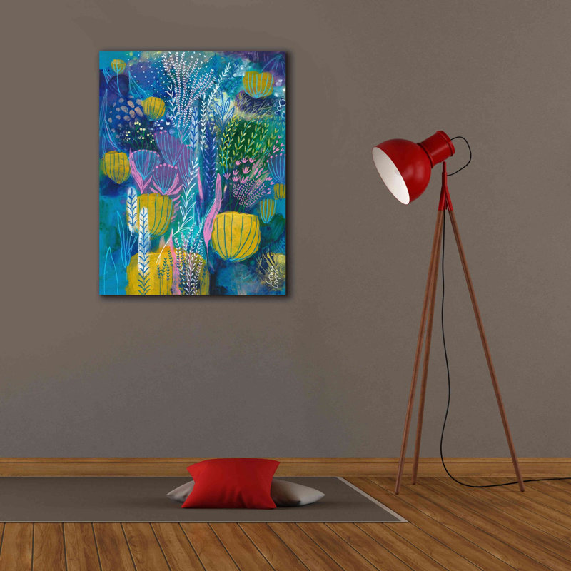 «Sea Life» par Corina Capri, impression sur toile, L 26 po x H 34 po