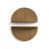 Brown Half Moon