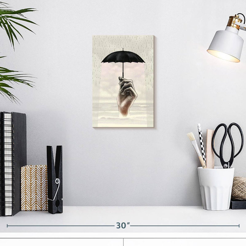 Parasol protecteur de main Kerner, H 12 po x l 8 po