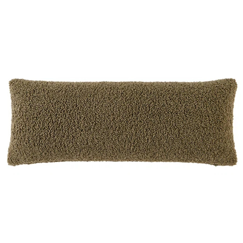 Coussin Teddy Teddy, Chêne foncé, H 14 po x l 36 po