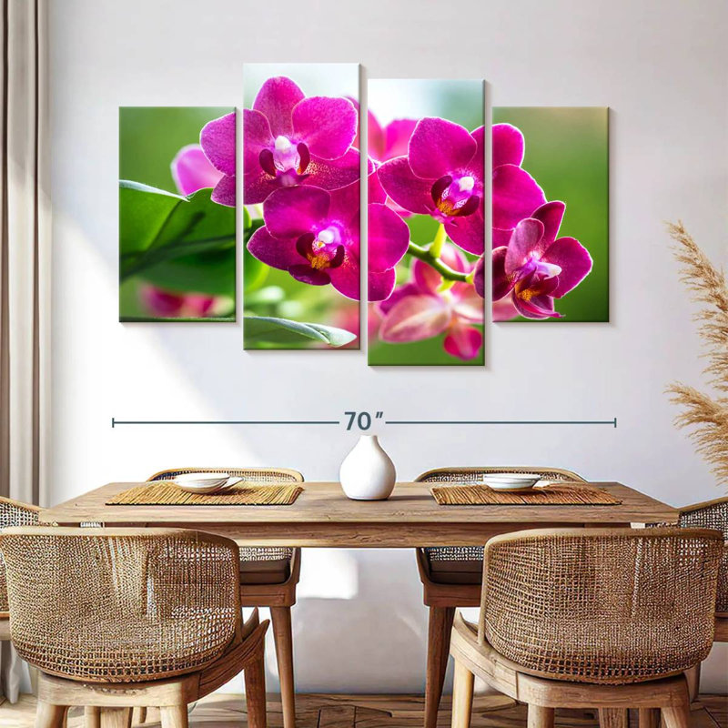 Orchidée Harnek, H 42 po x l 68 po