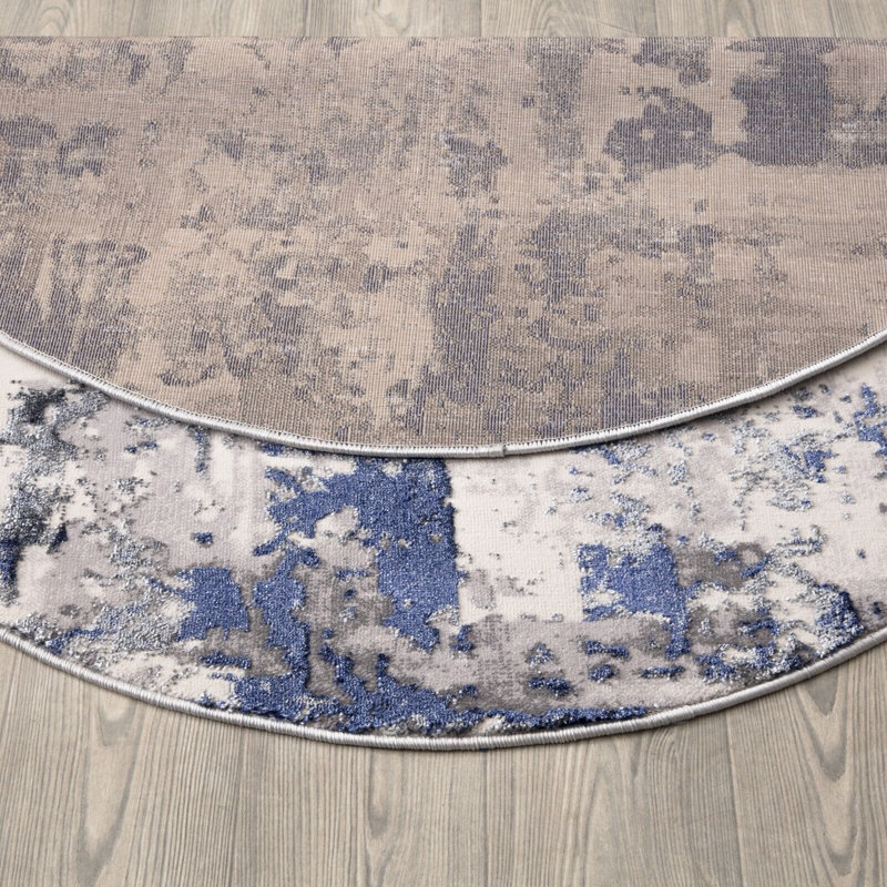 Chatalina Abstract Area Rug, Round 120cm